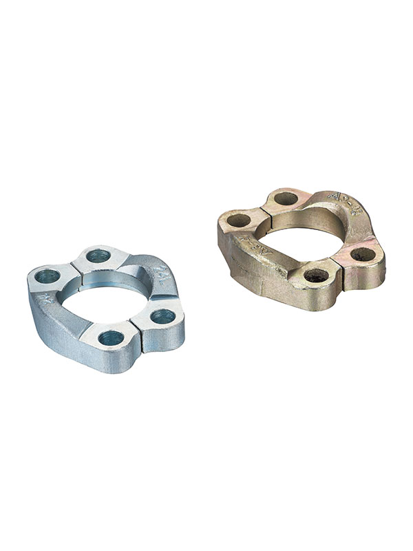 Horseshoe flange