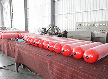 What is the application of piston accumulator